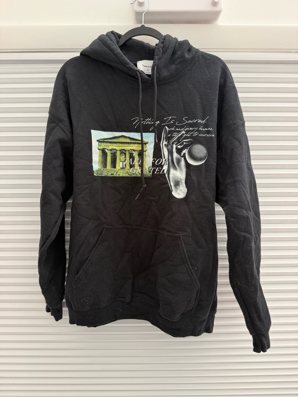 Nothing is sacred hoodie